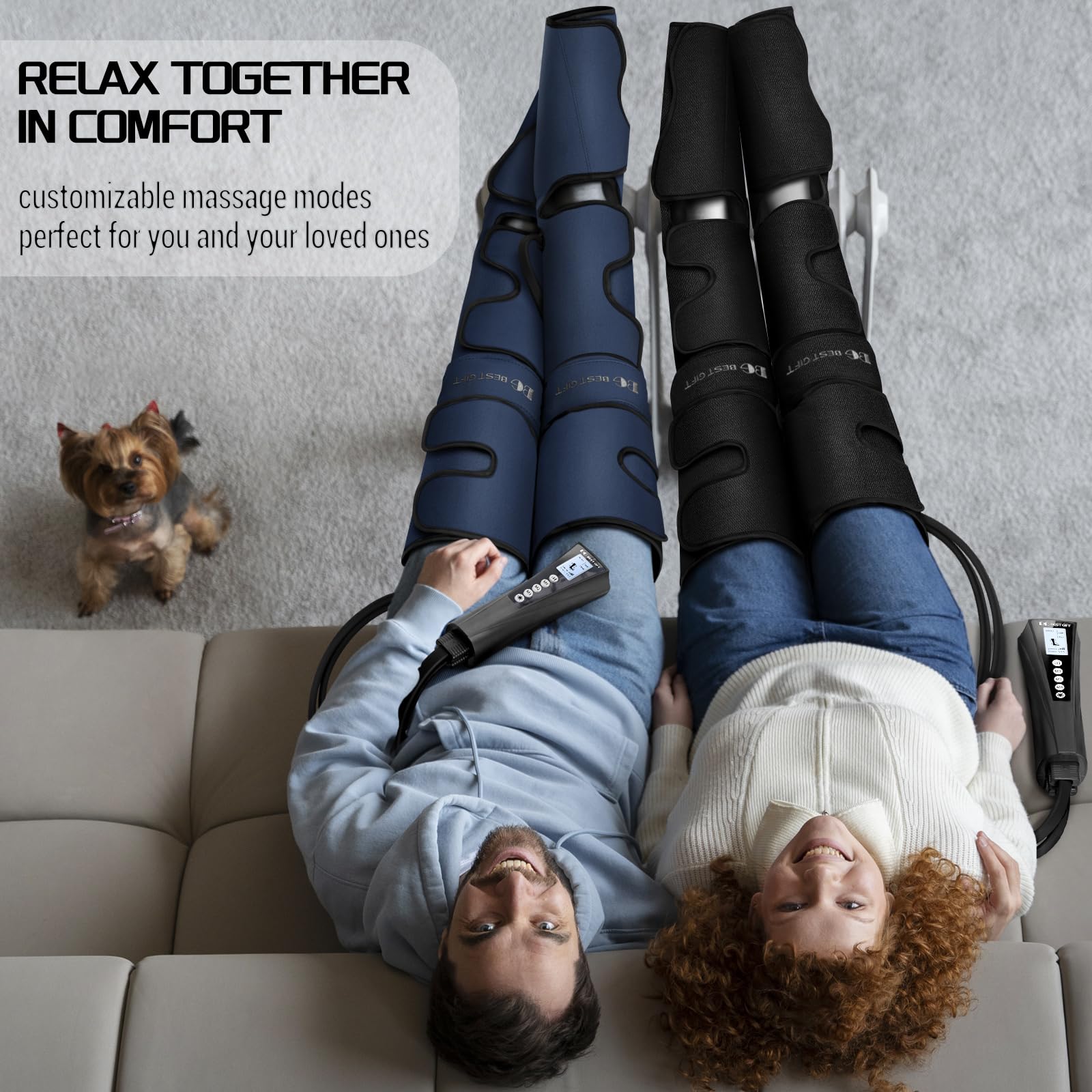 Bestgift knee area support with heat for joint comfort