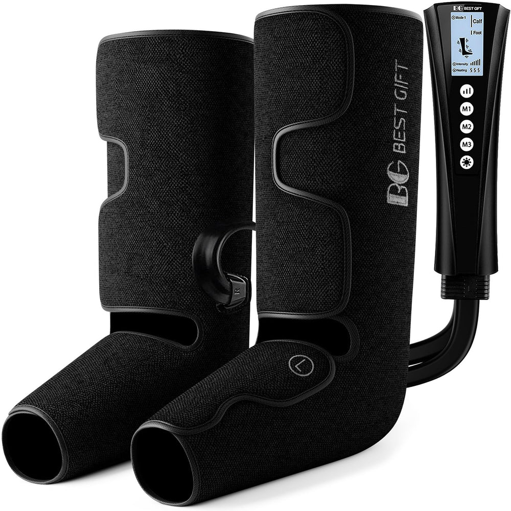 Bestgift foot and leg massager with airbags for full-leg circulation and fatigue relief.