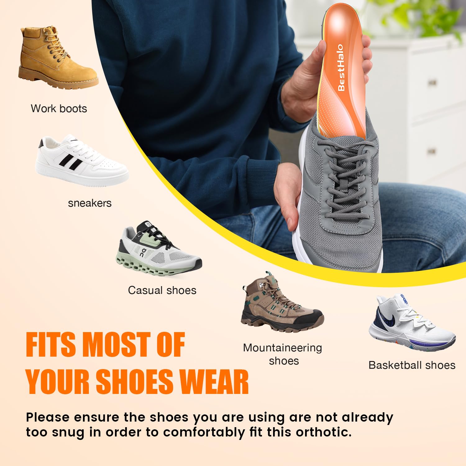BestHalo anti-friction outer surface helps prevent slipping