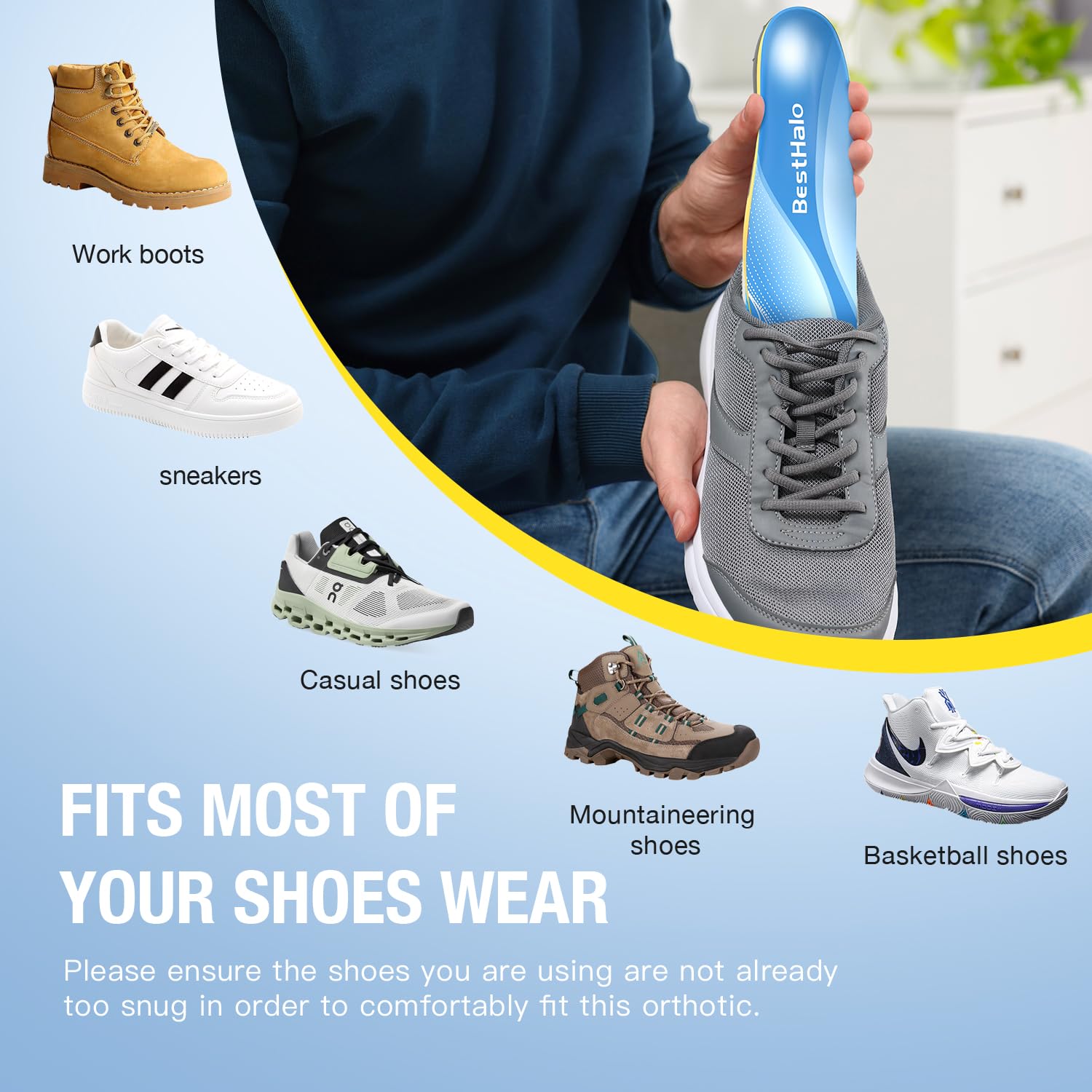 BestHalo lightweight materials designed for daily activity and extended wear