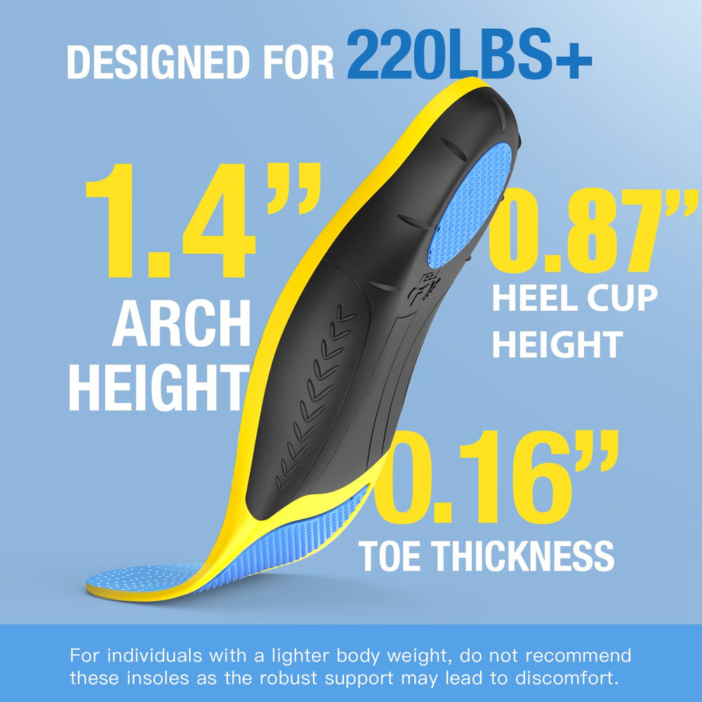 BestHalo gel cushioning insoles for all-day comfort.