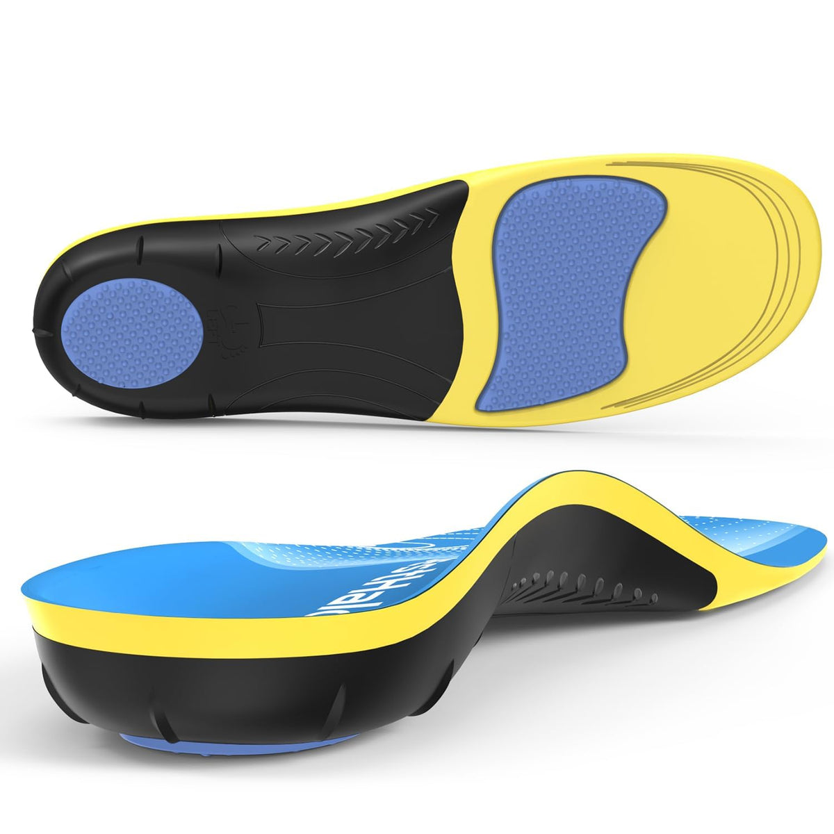 BestHalo plantar fasciitis insoles with high-arch design for enhanced foot support