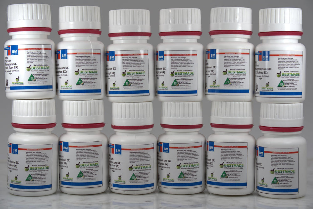 Bestmade storage tray view for organized, easy remedy selection.