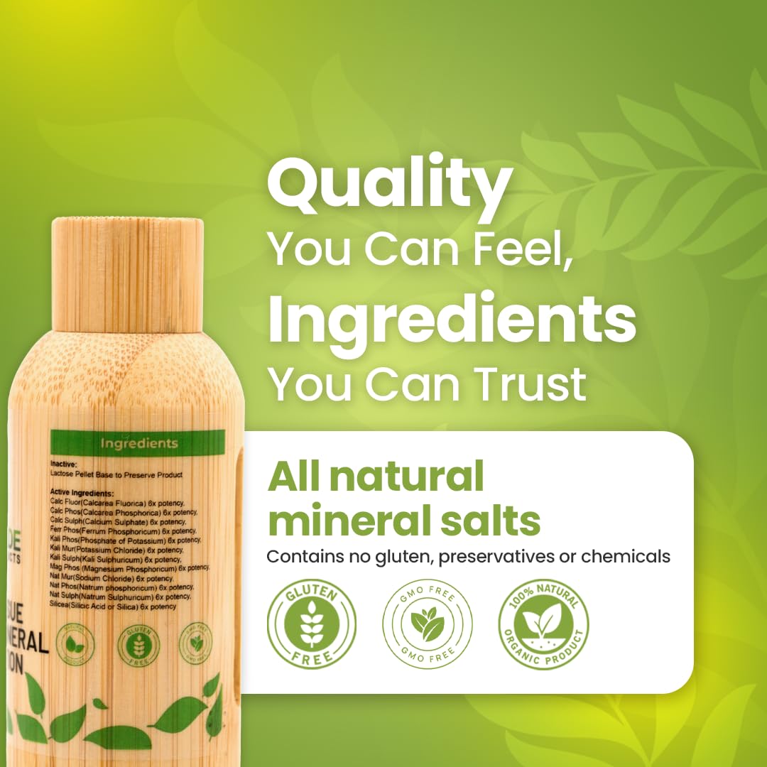 EMF-shielded packaging protects Bestmade Total Tissue Cell Salt freshness.