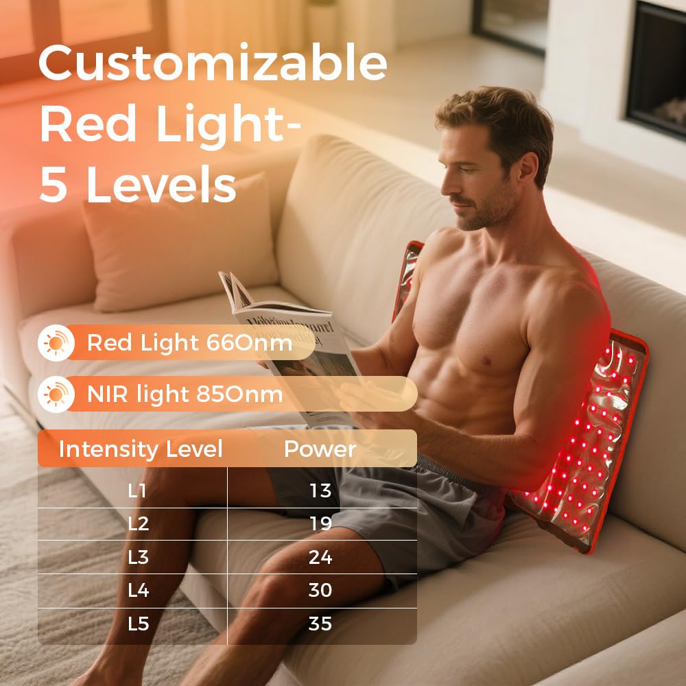 BestQool 43W power delivers steady warmth during routines
