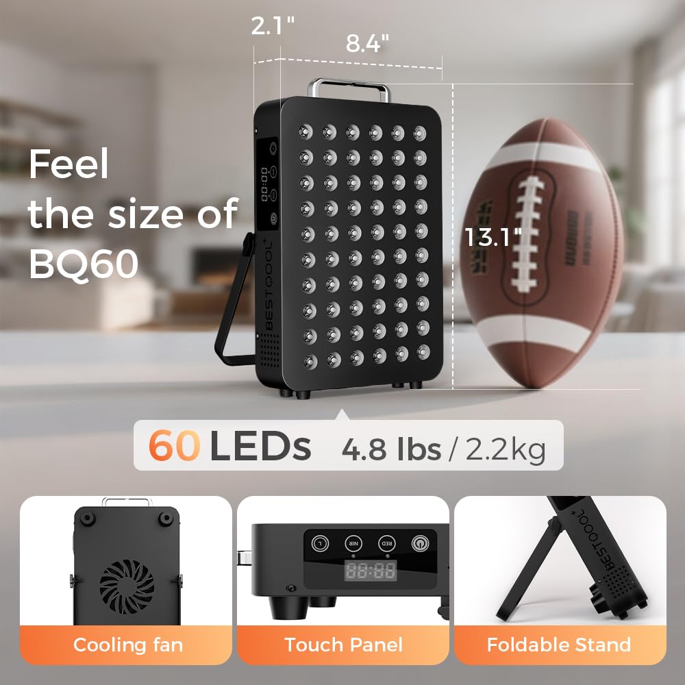 BestQool hanging kit included for flexible mounting options.