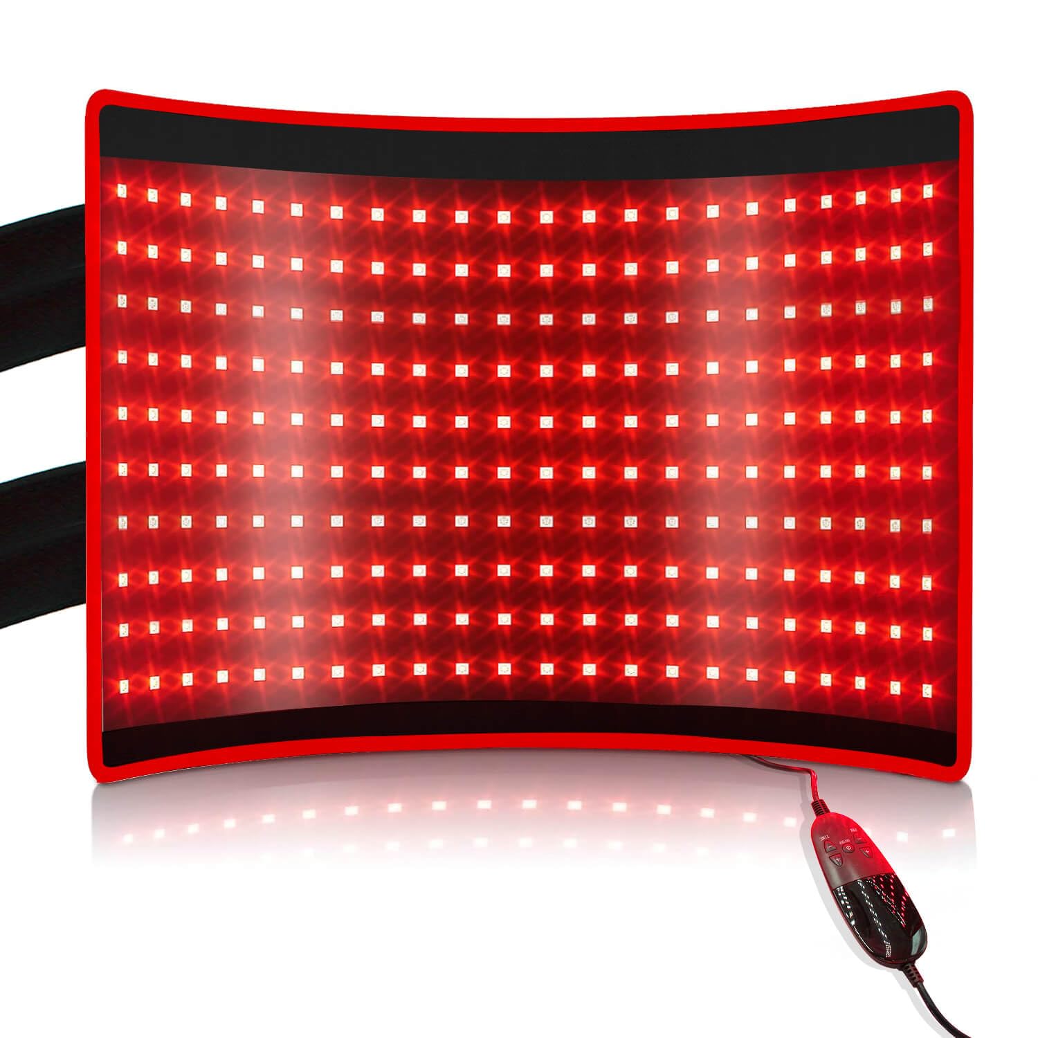 BestQool red light belt coverage delivers full-area warmth for relaxed muscles
