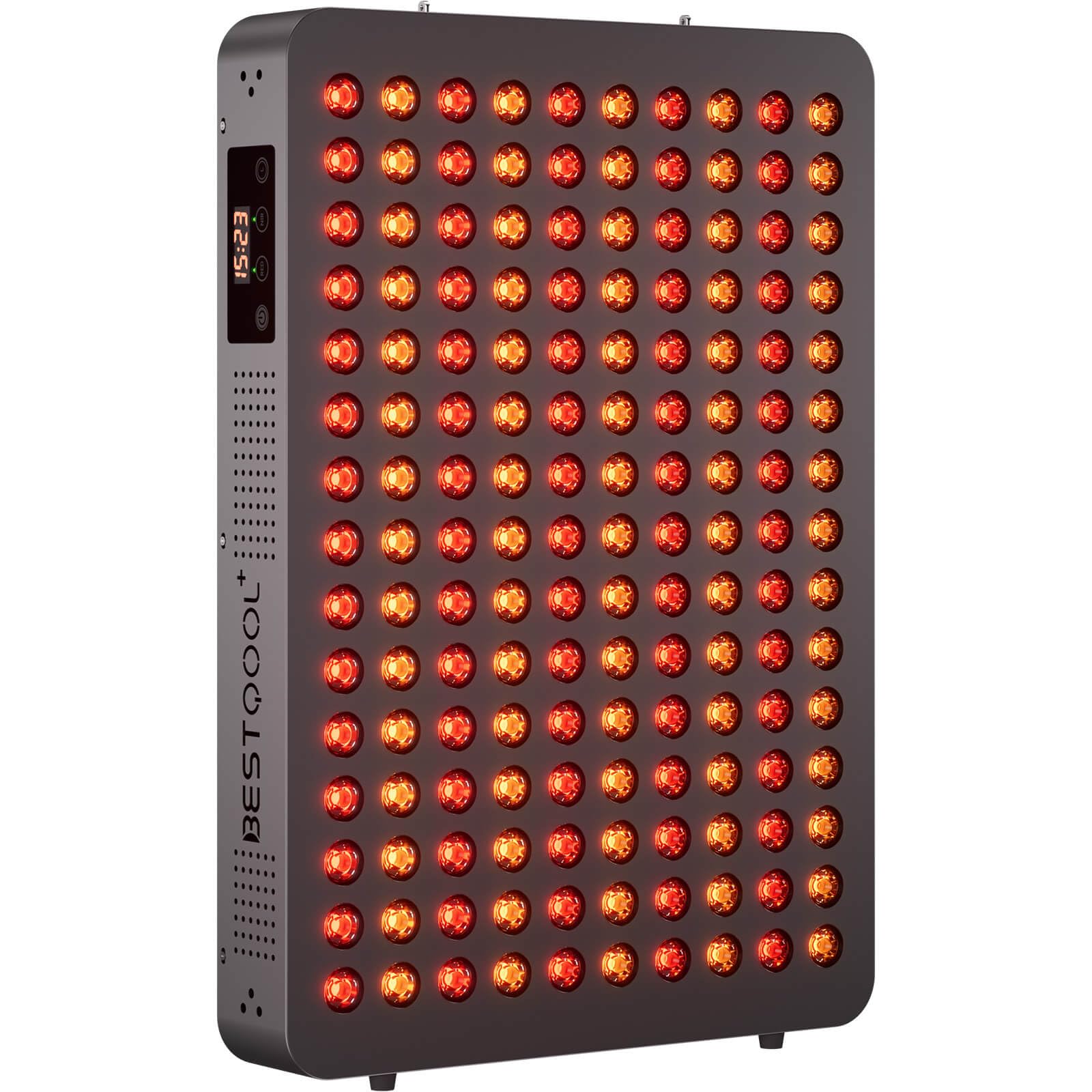 BestQool red-light therapy device front view for convenient at-home sessions