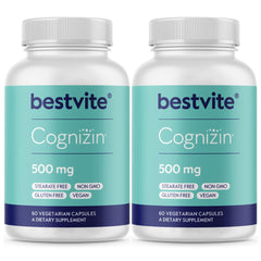 BESTVITE Cognizin capsules front view emphasizing memory support.
