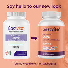 BESTVITE SAM-e enteric coating detail to illustrate enhanced bioavailability and stability