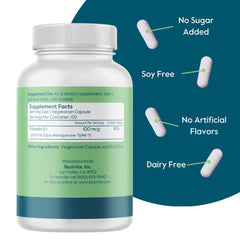K2VITAL patented MK-7 form in BESTVITE Vitamin K2 signals longer activity