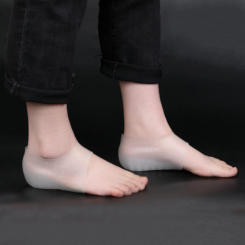 Besvalo discreet shoe lift pads maintain shoe aesthetics