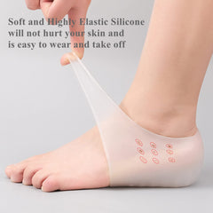 Besvalo invisible heel lift cushions hidden under sole