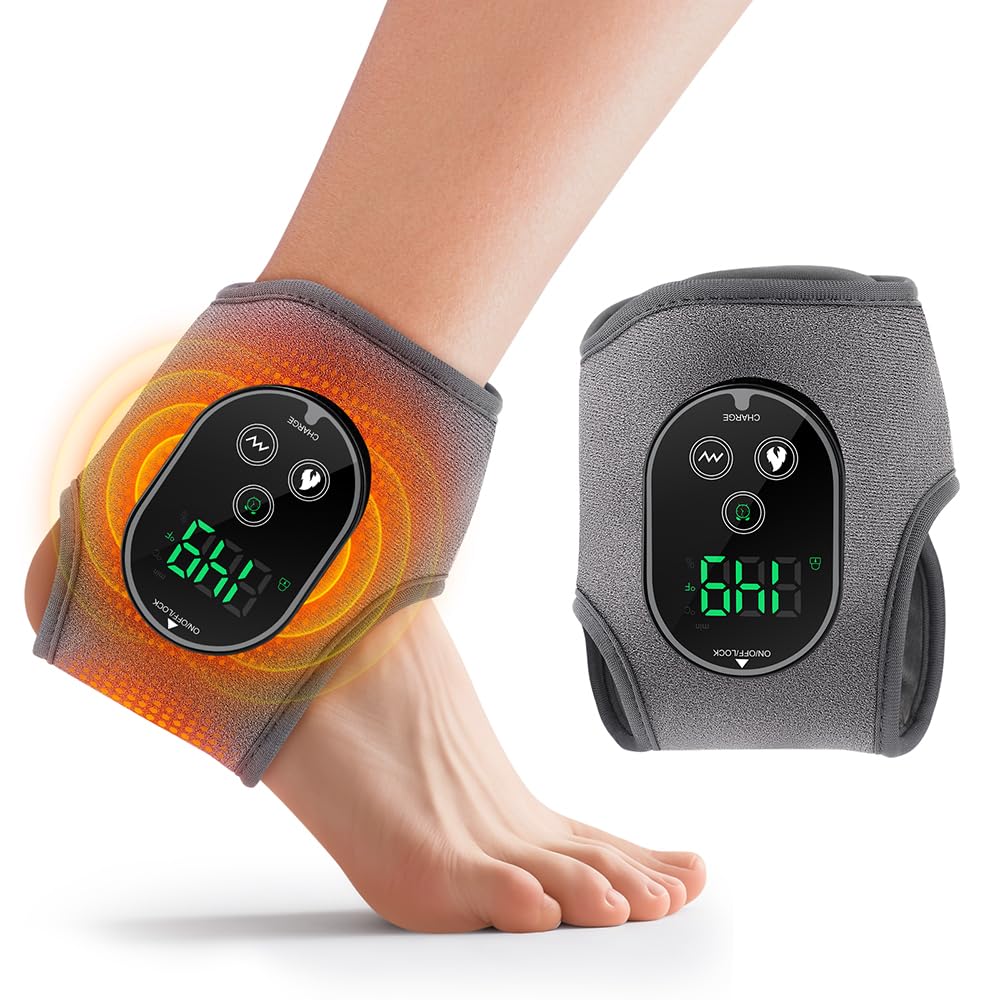 BETOLEAN foot massager front view with customizable heat levels for targeted relief