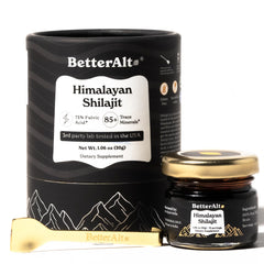 Better Alt Himalayan shilajit resin pack for daily energy support.