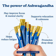 Better Alt honey sticks with tea cup highlighting flavorful, convenient daily use.