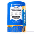 Better Alt KSM 66 Ashwagandha Honey Sticks | Organic Himalayan Multiflora Honey | Supports Relaxation & Focus | 1 Month Supply