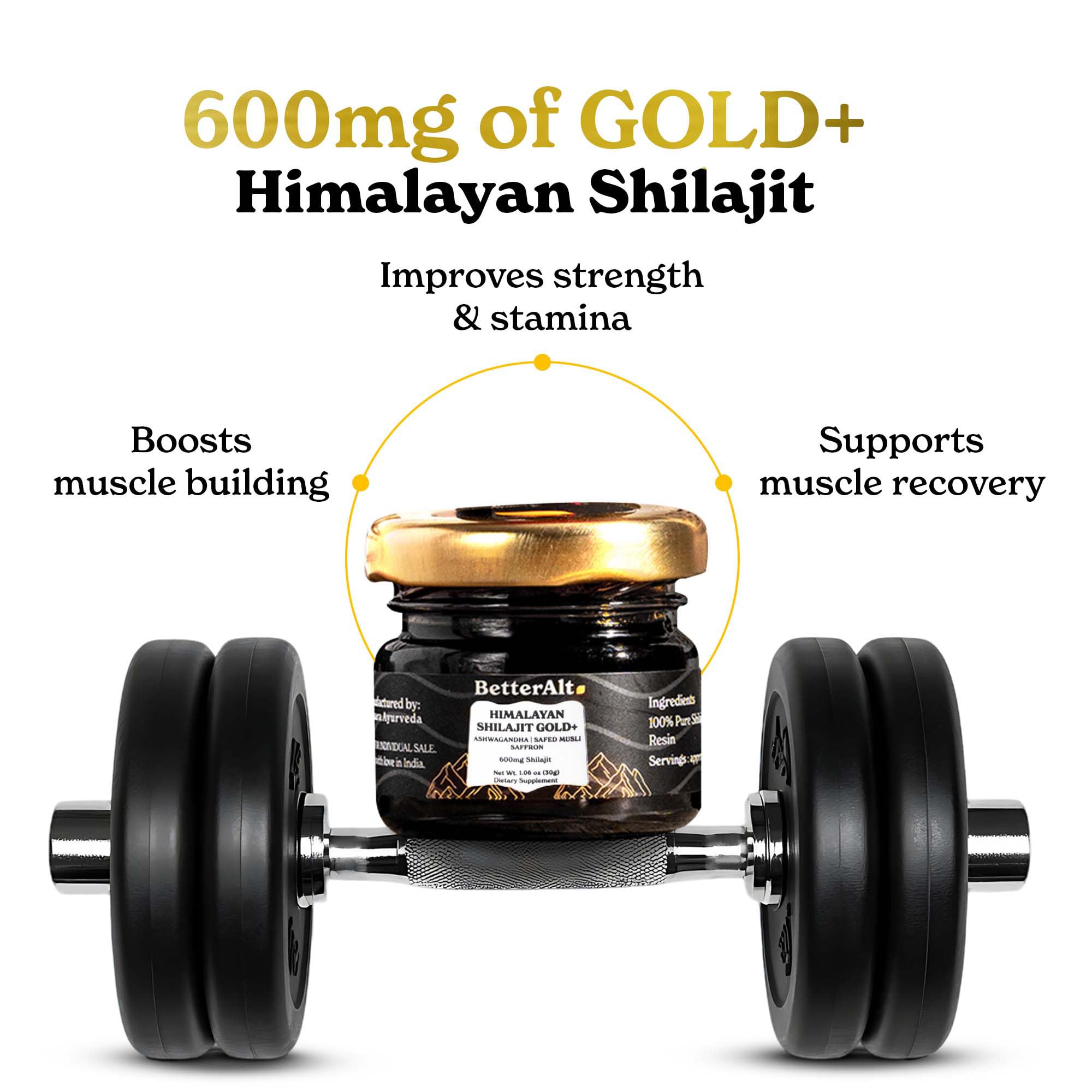 Better Alt Lab-tested seal underscores purity and safety for mindful supplementation.