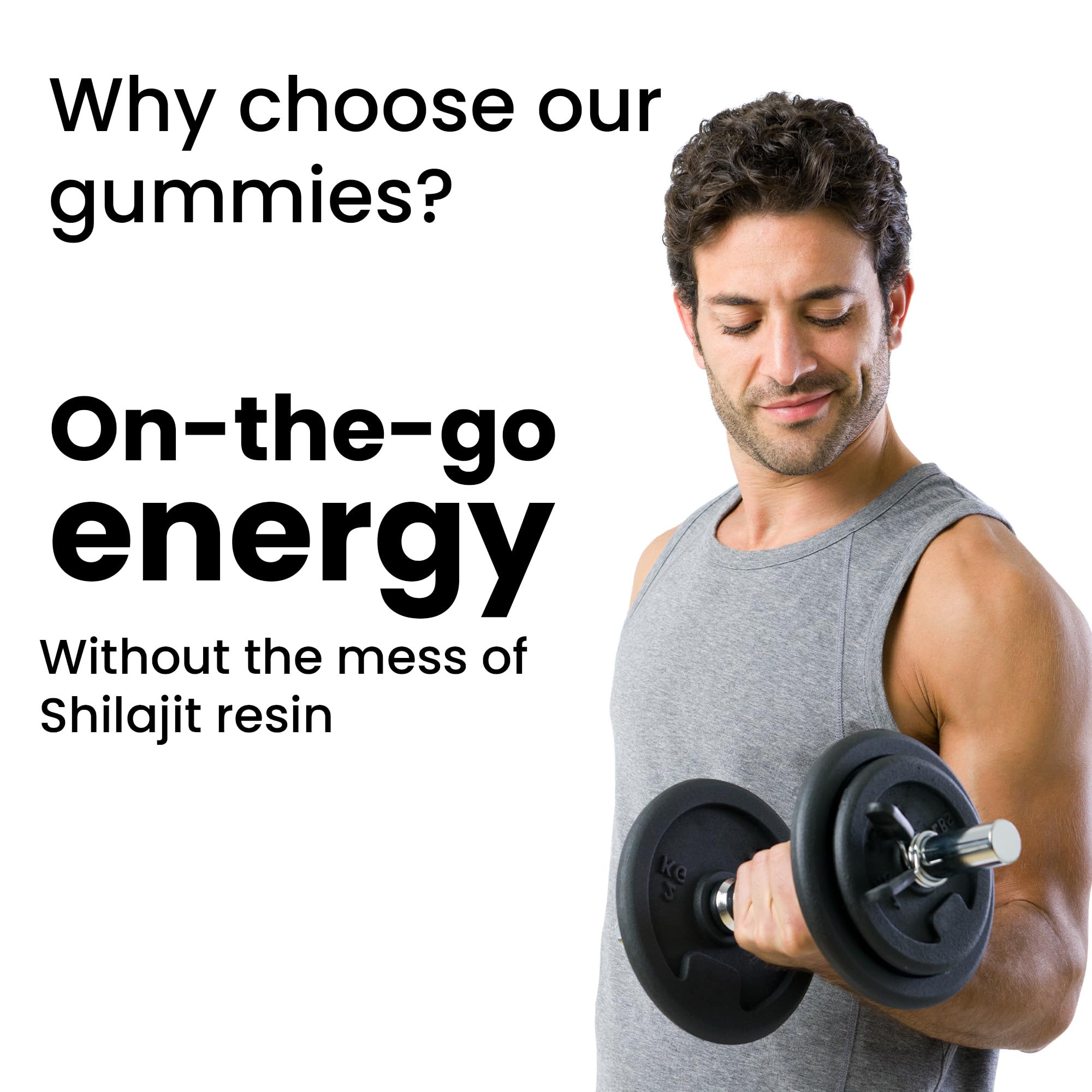 Better Alt Pure Himalayan Shilajit Gummies vegan organic seal emphasizes cruelty-free sourcing.