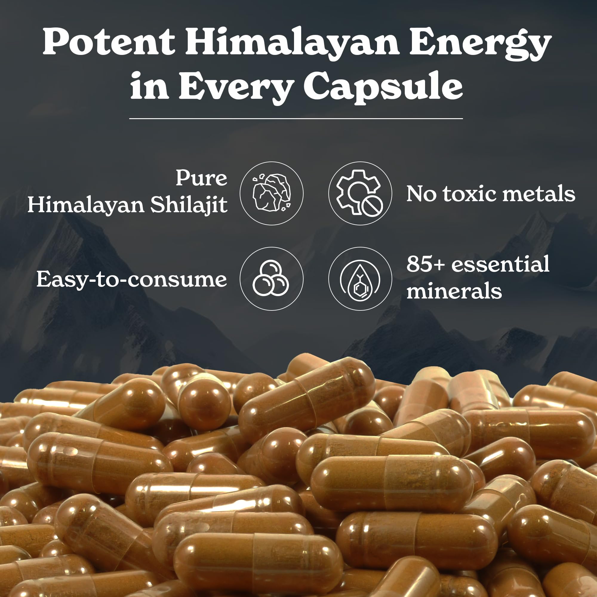 Better Alt Shilajit Capsules fulvic-acid rich formulation aids absorption
