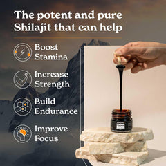 Better Alt shilajit dissolves easily in water for daily routine.
