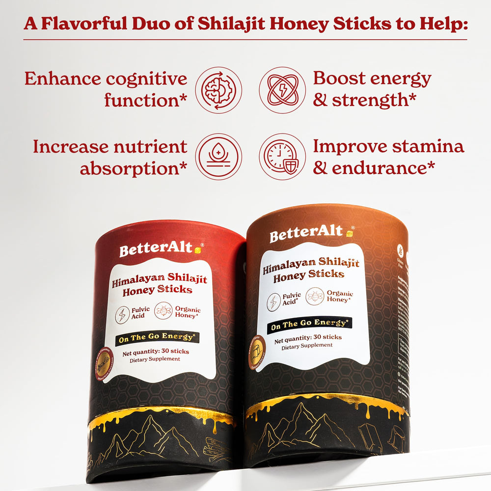Open 60-stick pack with cinnamon and caramel sticks ready for on-the-go energy.
