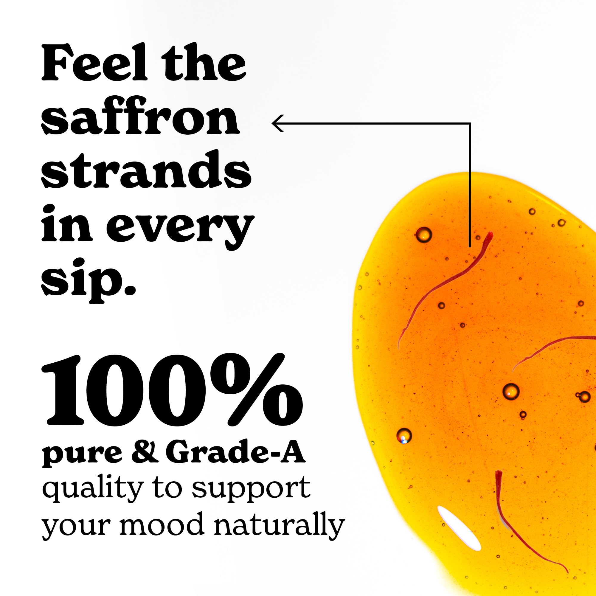 Better Alt Shilajit Sticks saffron threads add aroma and a touch of luxury.