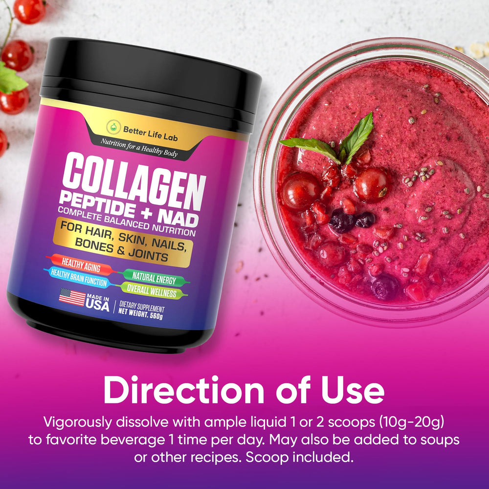 BETTER LIFE LAB easy-to-mix formula suitable for daily routines.