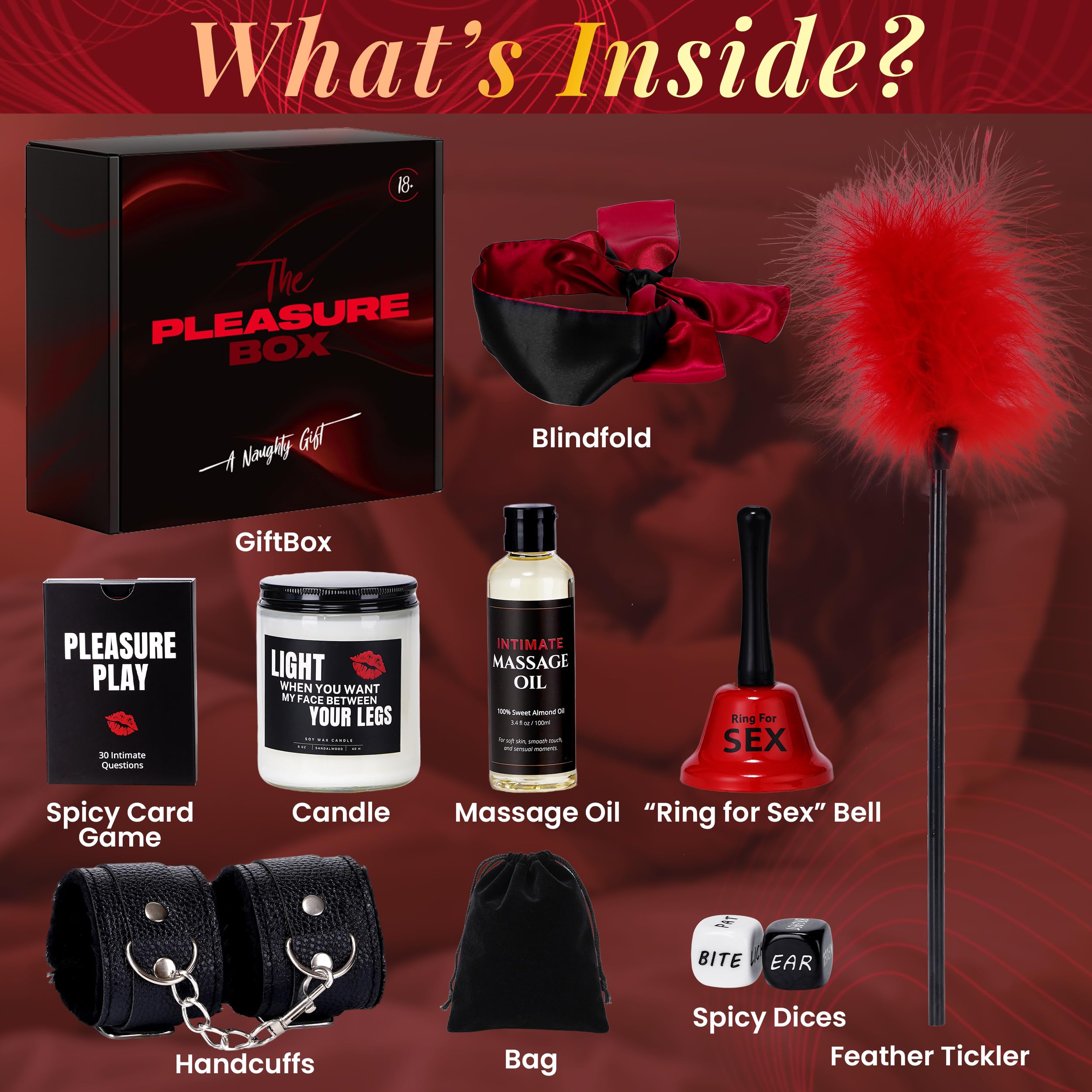 BETTER US massage oil sweet almond bottle ready for relaxing foreplay and touch.