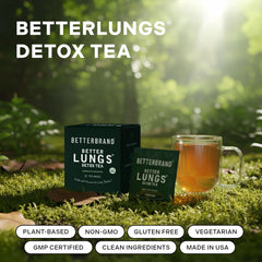 Betterbrand American Ginseng herbal tea for overall wellness.