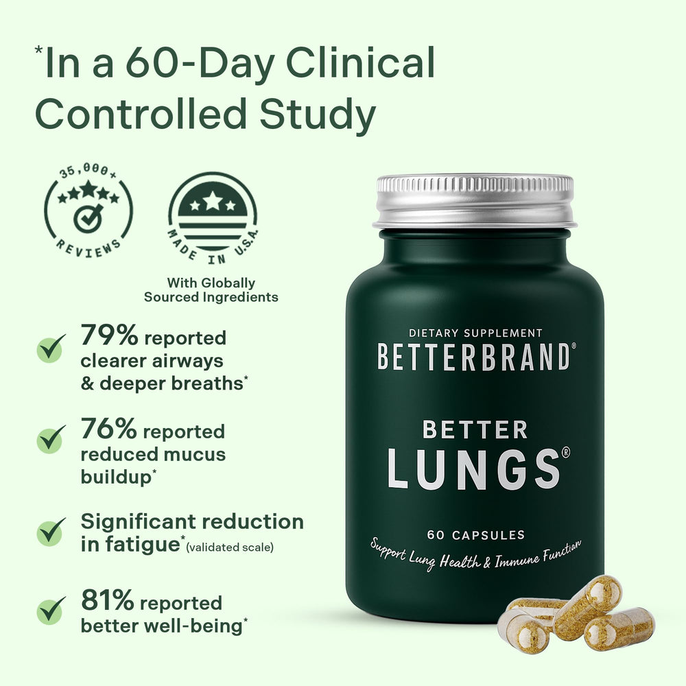BetterLungs packaging hero featuring NAC and herbal ingredients.
