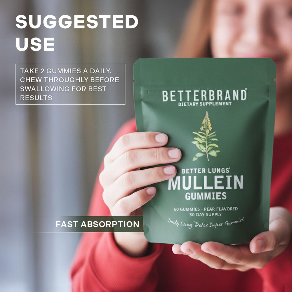 Betterbrand Clear airways illustration suggesting lung-friendly daily use