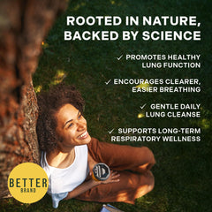 Betterbrand Mullein Drops resting on a dresser in a calm routine