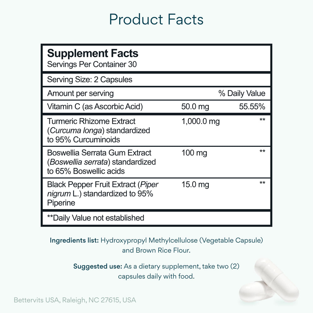 Bettervits black pepper boost bottle illustrating absorption friendly formula for everyday use.