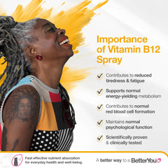 BetterYou Boost B12 Oral Spray apricot flavor perfect for daily vitamin rituals.