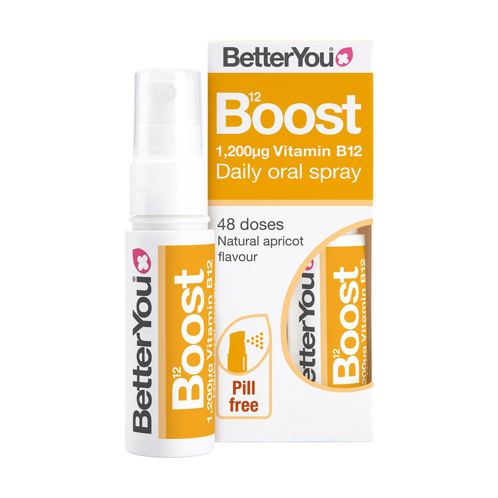 BetterYou Boost B12 Oral Spray supports everyday wellness with convenient, pill-free delivery.