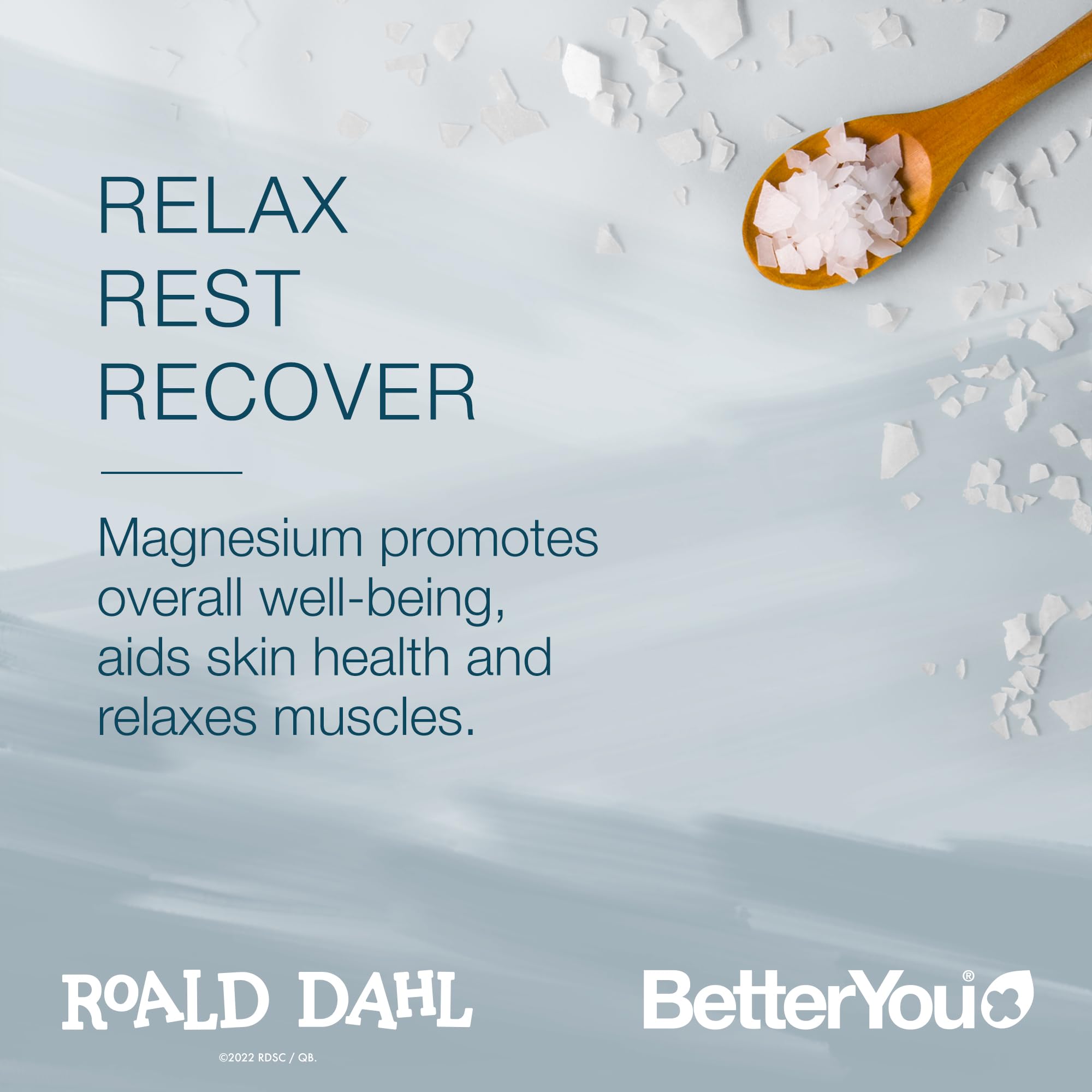 BetterYou Magnesium Sleep Lotion on hands illustrating smooth, gentle application.
