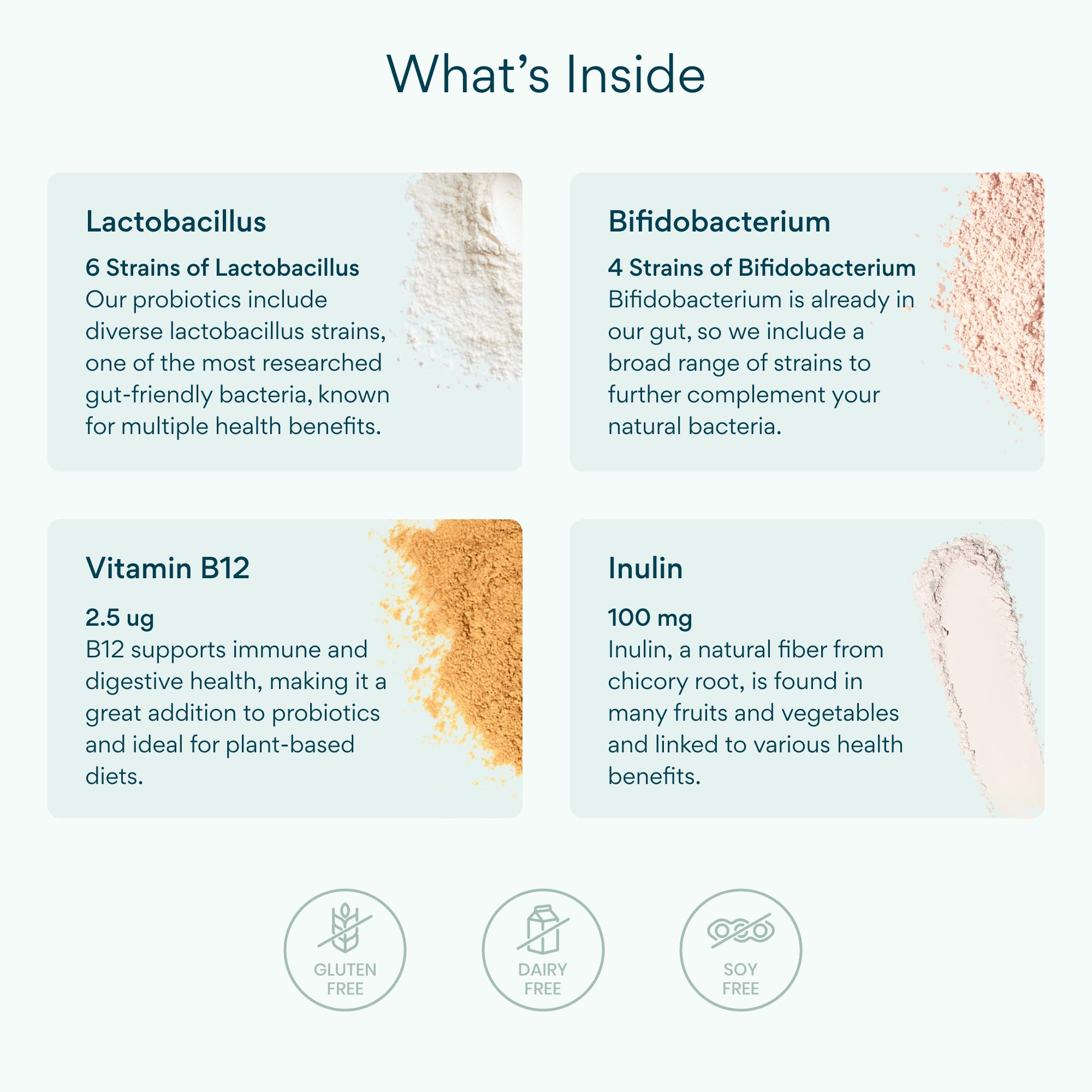 Bettervits Probiotics with vitamin B12 for energy metabolism