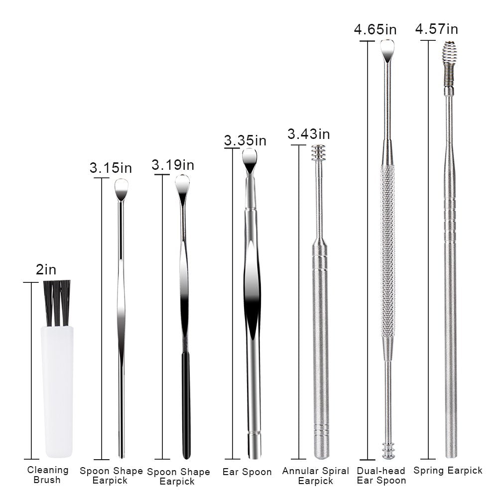 BetyBedy cucharas cerumen: limpieza eficaz del canal auditivo