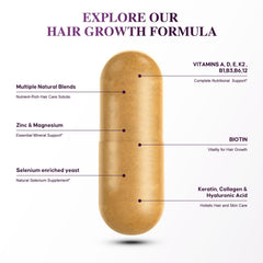 Bevalence Biotin collagen-keratin blend label emphasizes beauty-support nutrients.