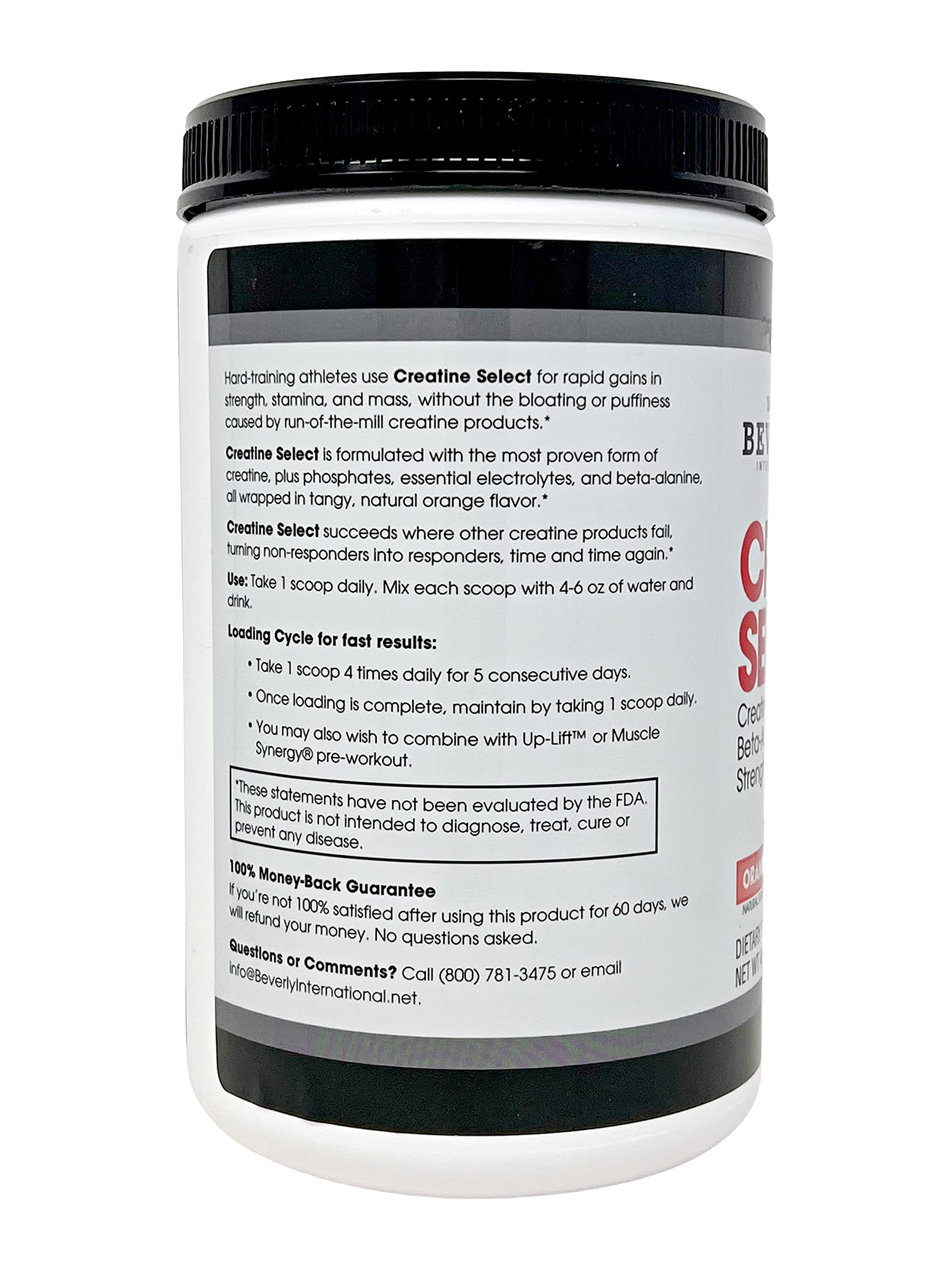 Dissolved Beverly International Creatine Select Phosphates mix after training.