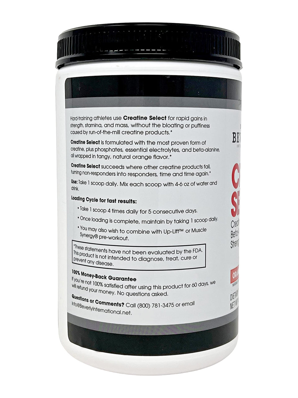Dissolved Beverly International Creatine Select Phosphates mix after training.