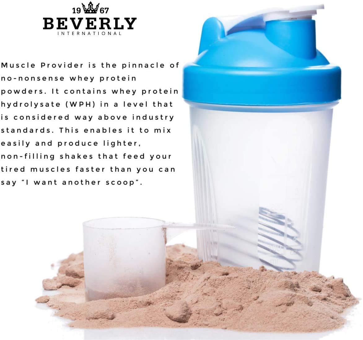 Beverly International Muscle Provider vanilla quality seal signals trusted brand