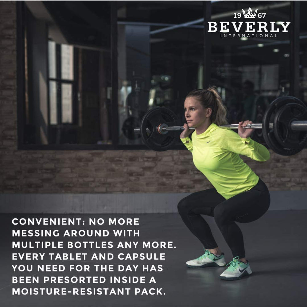 Athlete on field with Super Pak bottle showing energy and potential immune support in action.