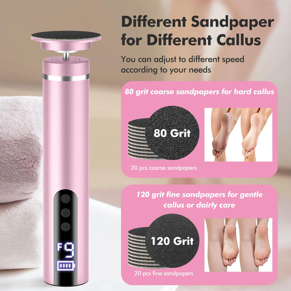 BevinMugford replacement sandpaper sheets for long-term pedicure use
