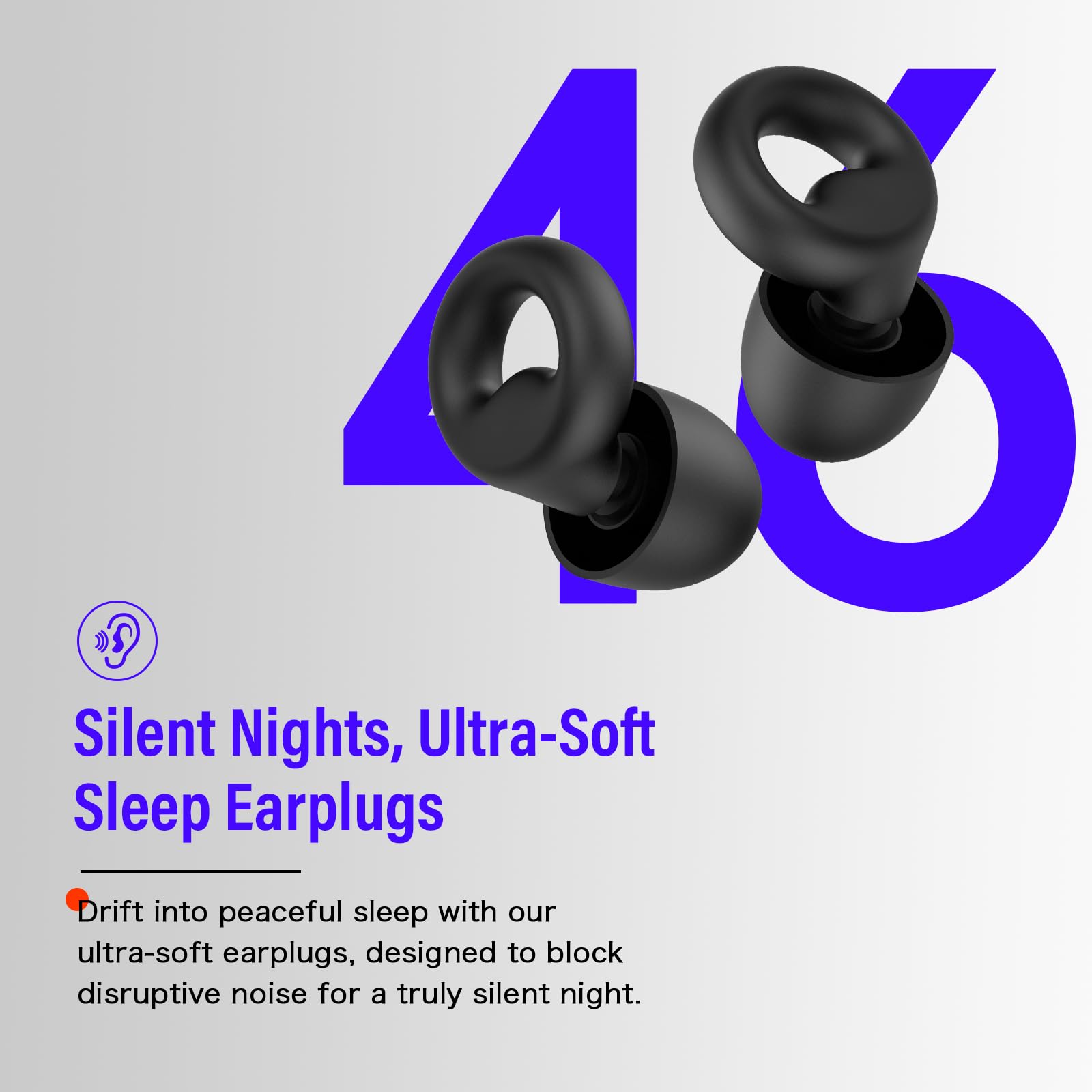 BEXILOR noise-cancelling earplugs provide clear focus while reducing ambient noise