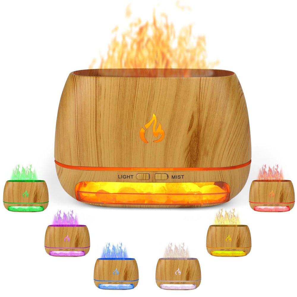 Beyn 3in1 ultrasonic diffuser releasing a cool mist for essential oils.