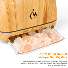 Beyn simulated flame LED light adds warm mood lighting.