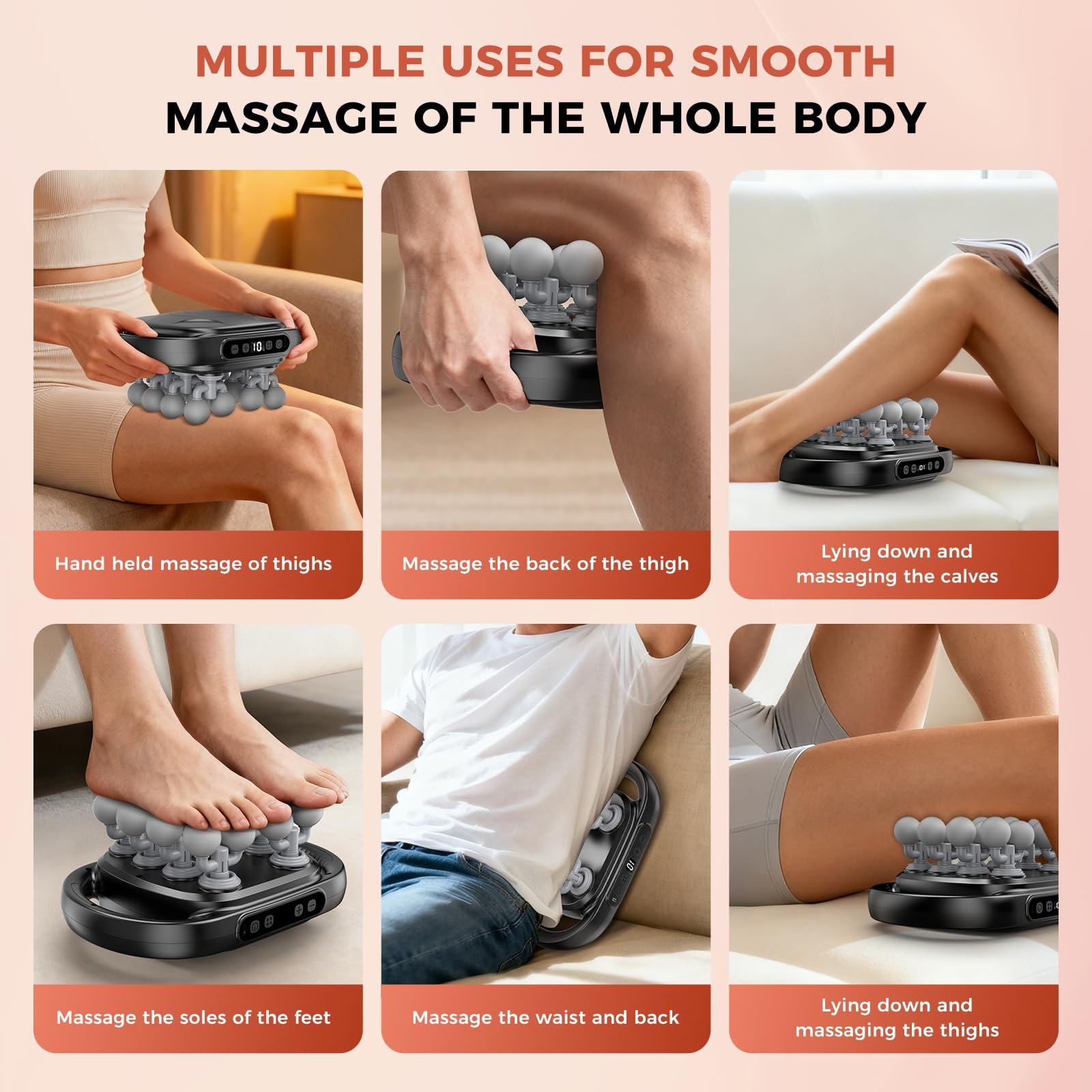 Beyn fascia gun supports deep percussion for fascia relaxation after workouts or long days