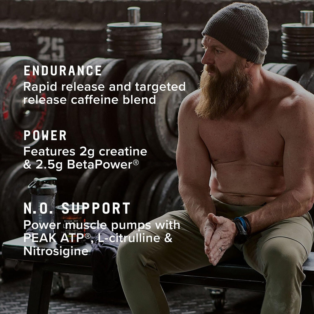 L-Citrulline malate in BEYOND RAW LIT AF for improved blood flow